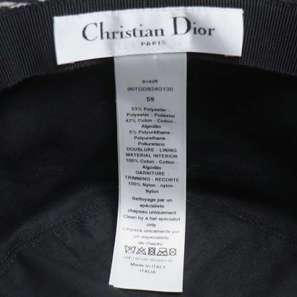 DIOR Teddy-d Bob Hat Au Bree Couture Black 95tdd924g130 59 Women's Used — view 7