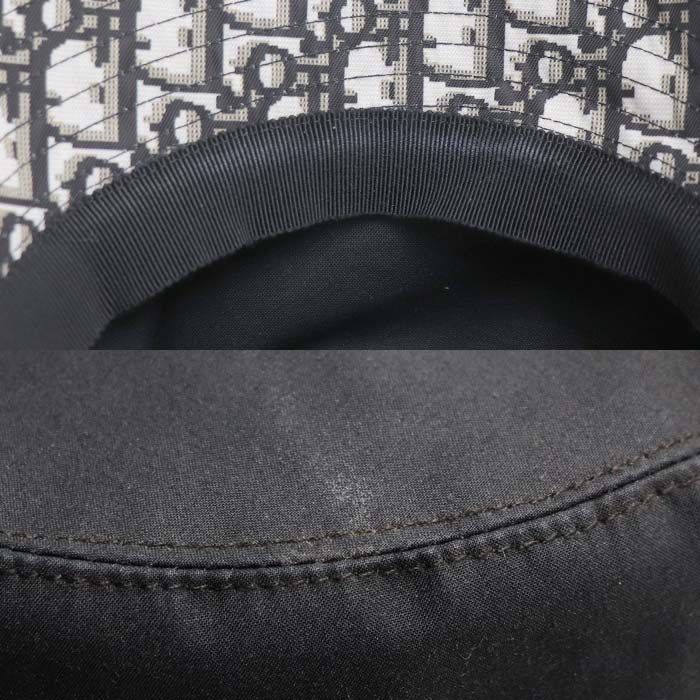 DIOR Teddy-d Bob Hat Au Bree Couture Black 95tdd924g130 59 Women's Used — view 6