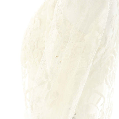 Dolce & Gabbana D G Lace Mini Dress Long Sleeve Ivory — view 7