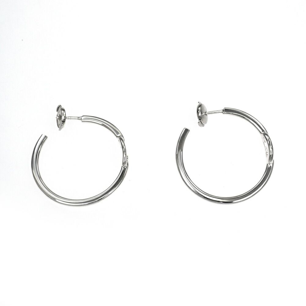 Hermes Single Earring Chaine D'Ancre PM Silver — view 4