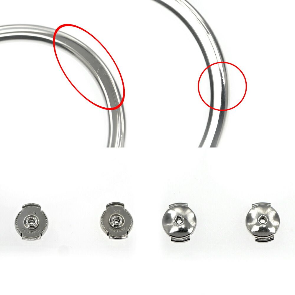 Hermes Earrings Chaine D'ancre PM Silver — view 9