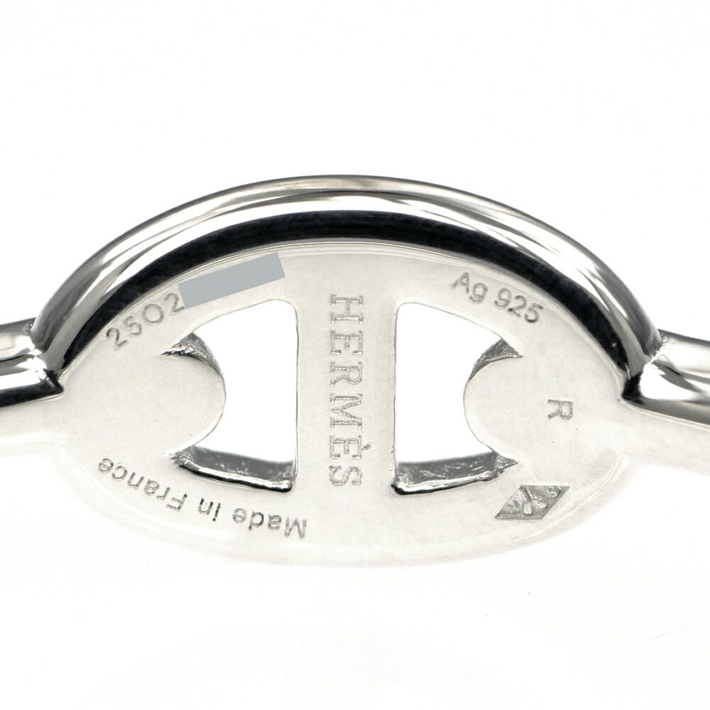 Hermes Single Earring Chaine D'Ancre PM Silver — view 7