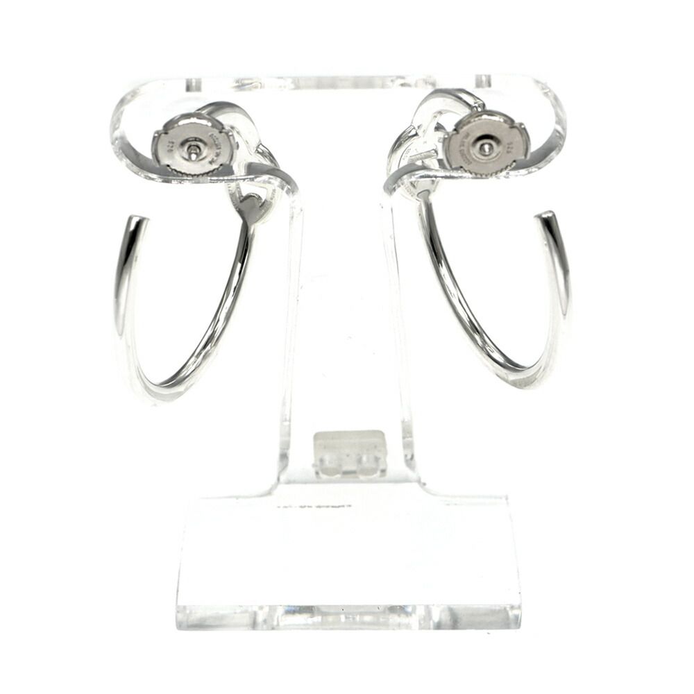 Hermes Single Earring Chaine D'Ancre PM Silver — view 2