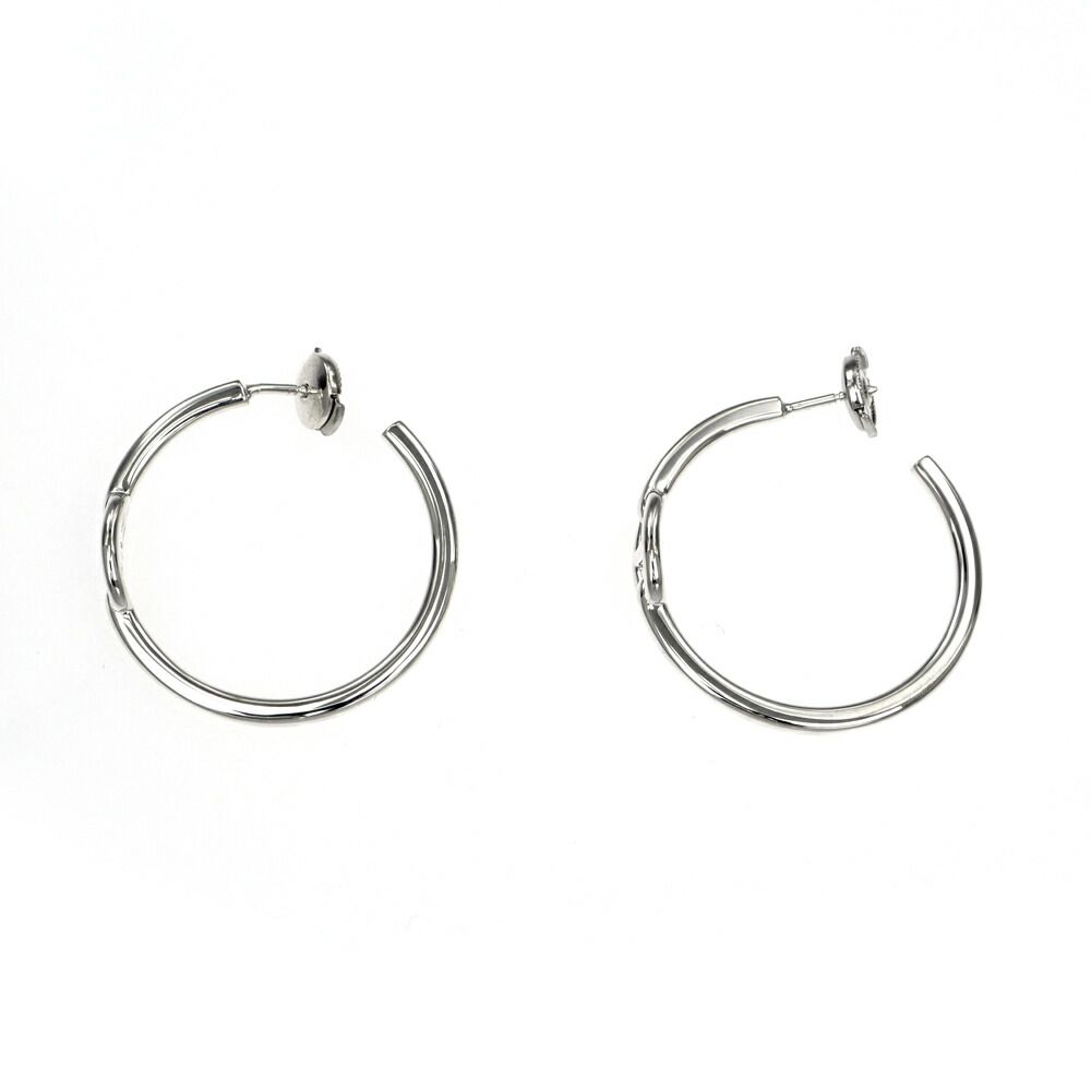 Hermes Earrings Chaine D'ancre PM Silver — view 3