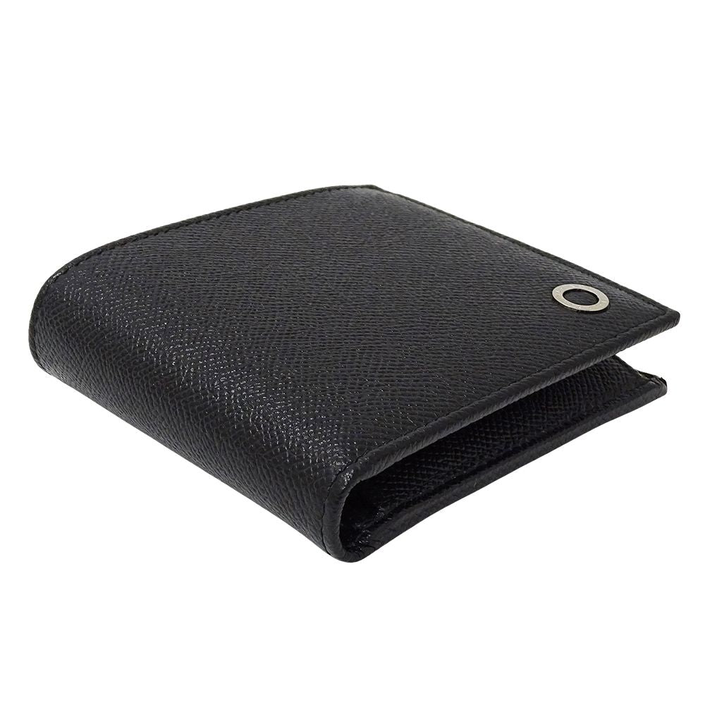 Bvlgari Wallet Men's Brand Bifold Bulgari Man Leather Black — view 3