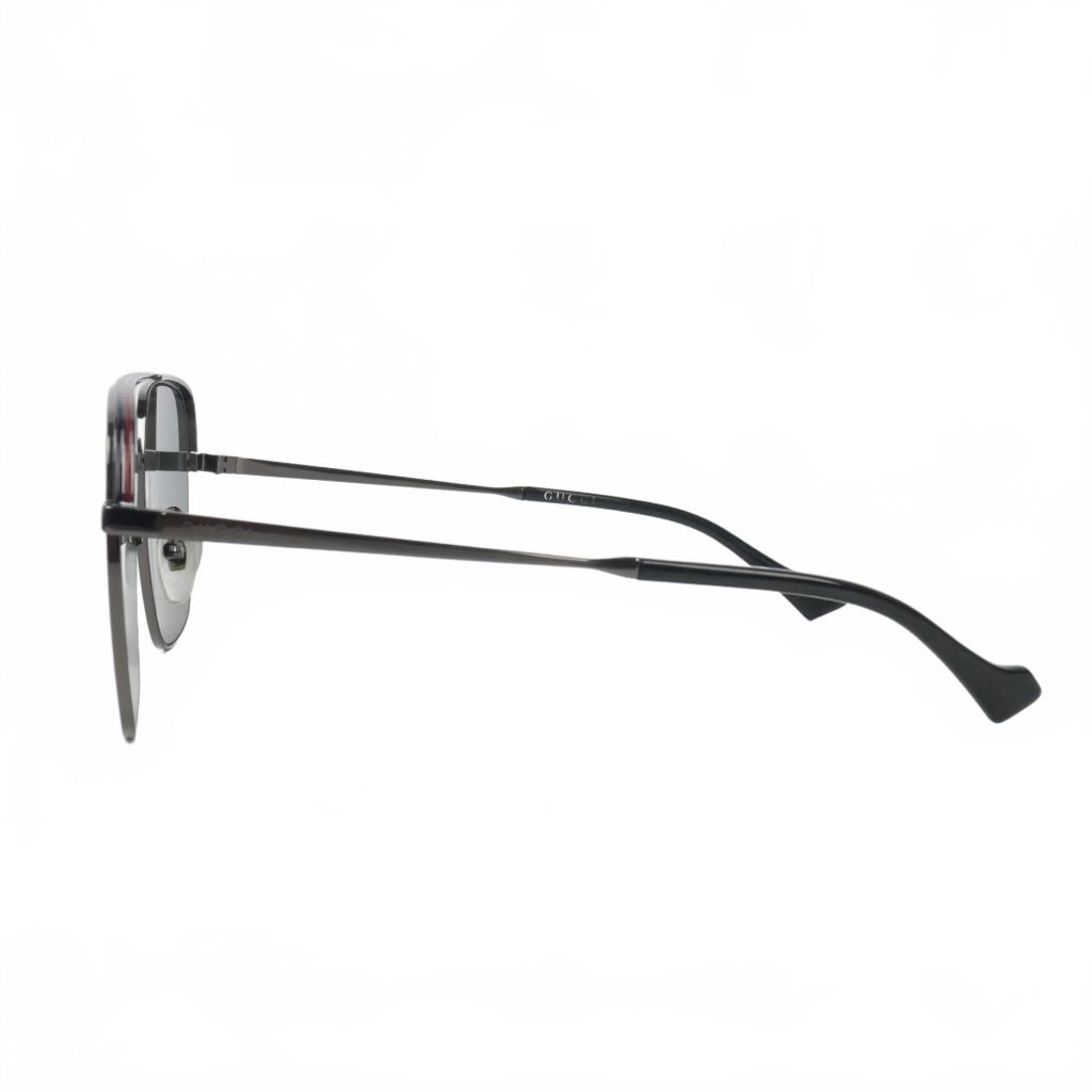 Gucci Navigator Frame Sunglasses 61 Black Eyewear — view 3
