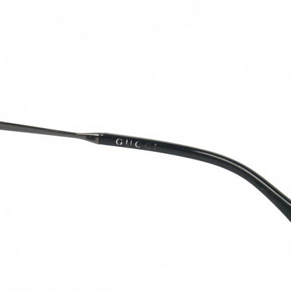 Gucci Navigator Frame Sunglasses 61 Black Eyewear — view 5