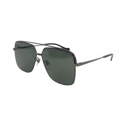 Gucci Navigator Frame Sunglasses 61 Black Eyewear — view 2