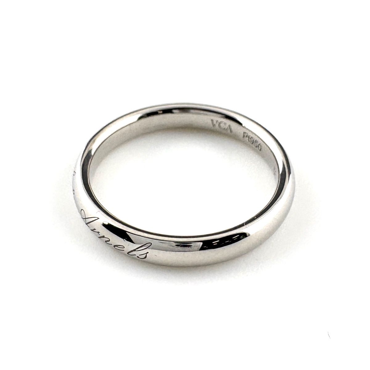 Van Cleef & Arpels Tandormon Marriage Ring Platinum Size 12.5 Pt950 Women's — view 2