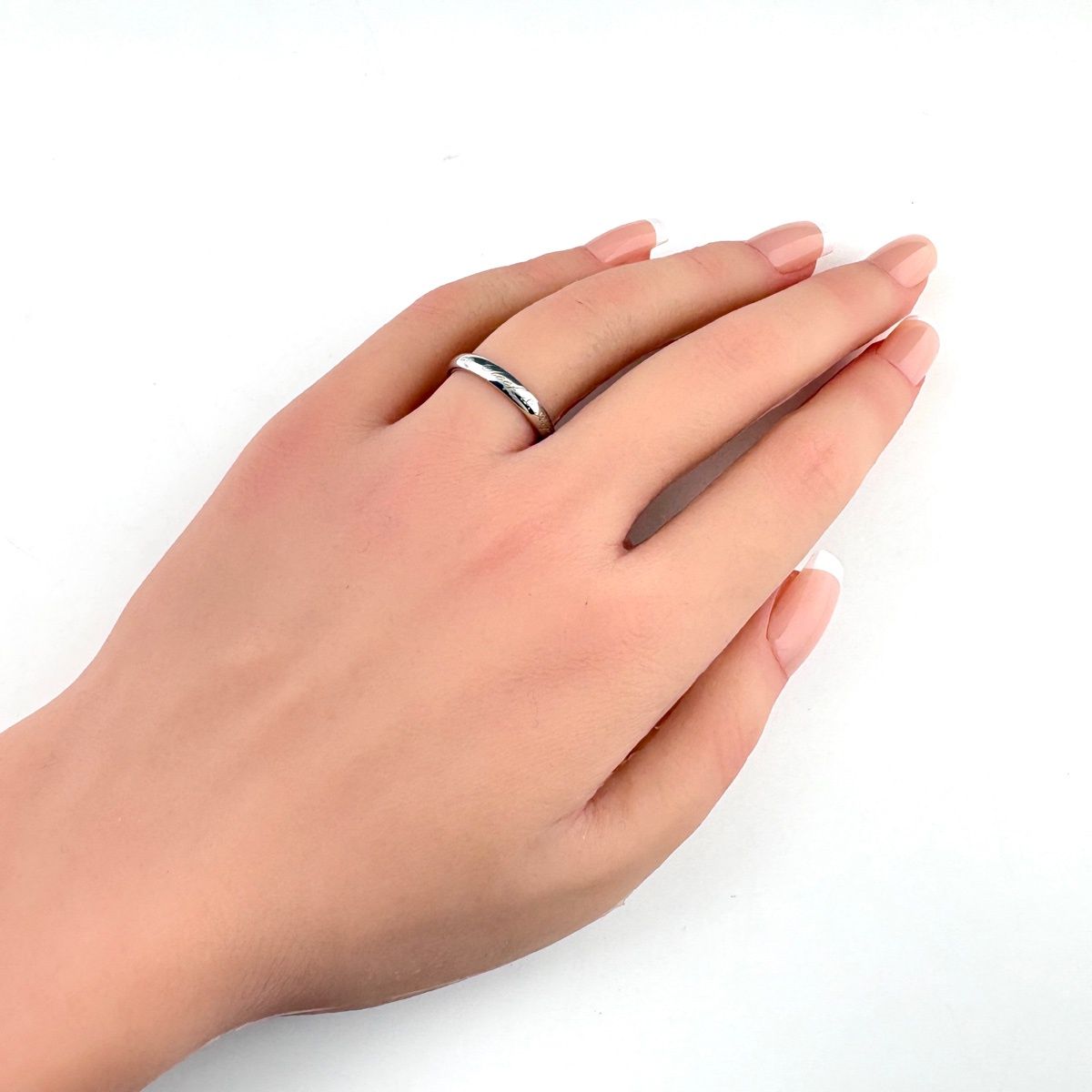 Van Cleef & Arpels Tandormon Marriage Ring Platinum Size 12.5 Pt950 Women's — view 4
