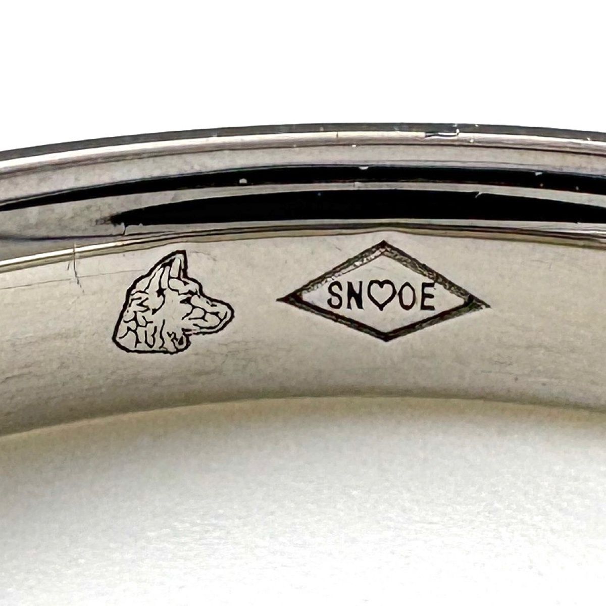 Van Cleef & Arpels Tandormon Marriage Ring Platinum Size 12.5 Pt950 Women's — view 8