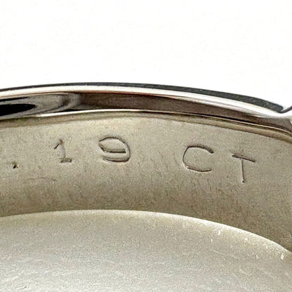 Tiffany & Co Dots Ring Platinum Mele Diamond Size 11.5 — view 7