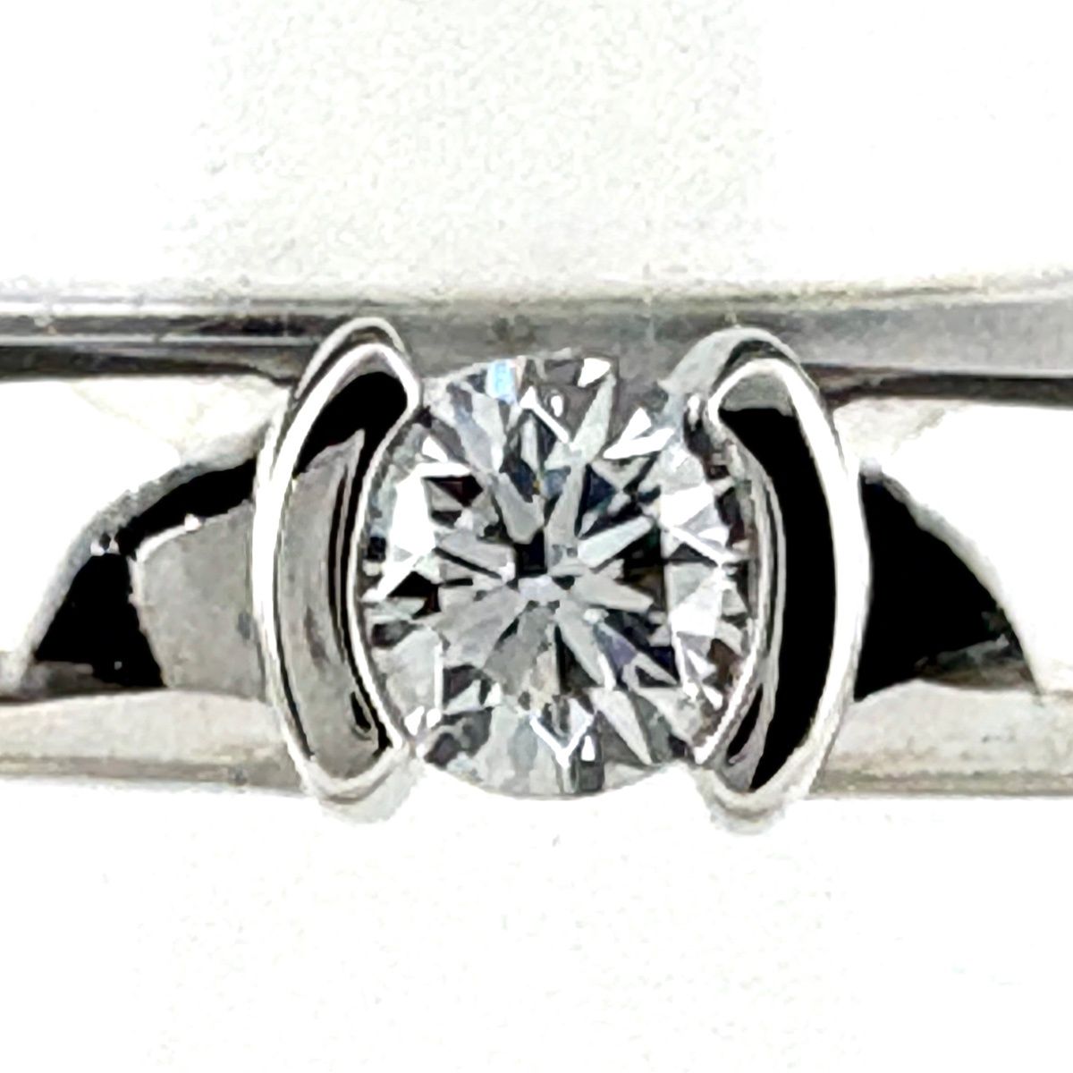 Tiffany & Co Dots Ring Platinum Mele Diamond Size 11.5 — view 2