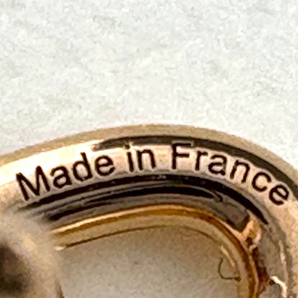 Hermes Chaine D'ancre Farand D'or Tpmearrings PG Pink Gold Earrings 750 Women's — view 5