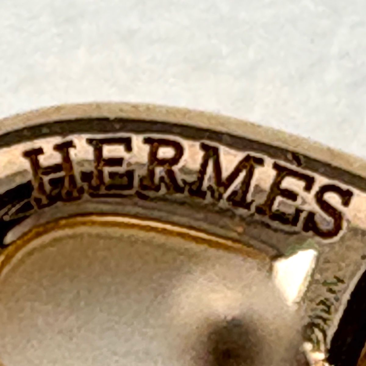 Hermes Chaine D'ancre Farand D'or Tpmearrings PG Pink Gold Earrings 750 Women's — view 3