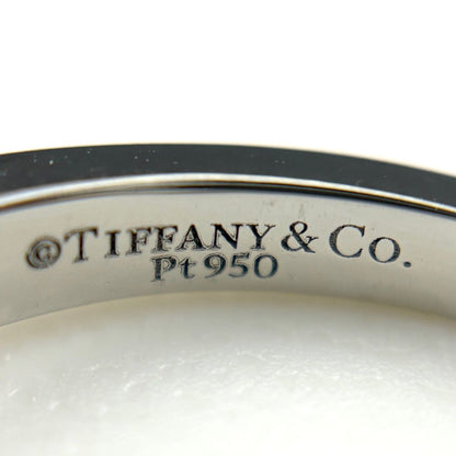 Tiffany & Co Half Circle Diamond Ring Platinum No 11 — view 7