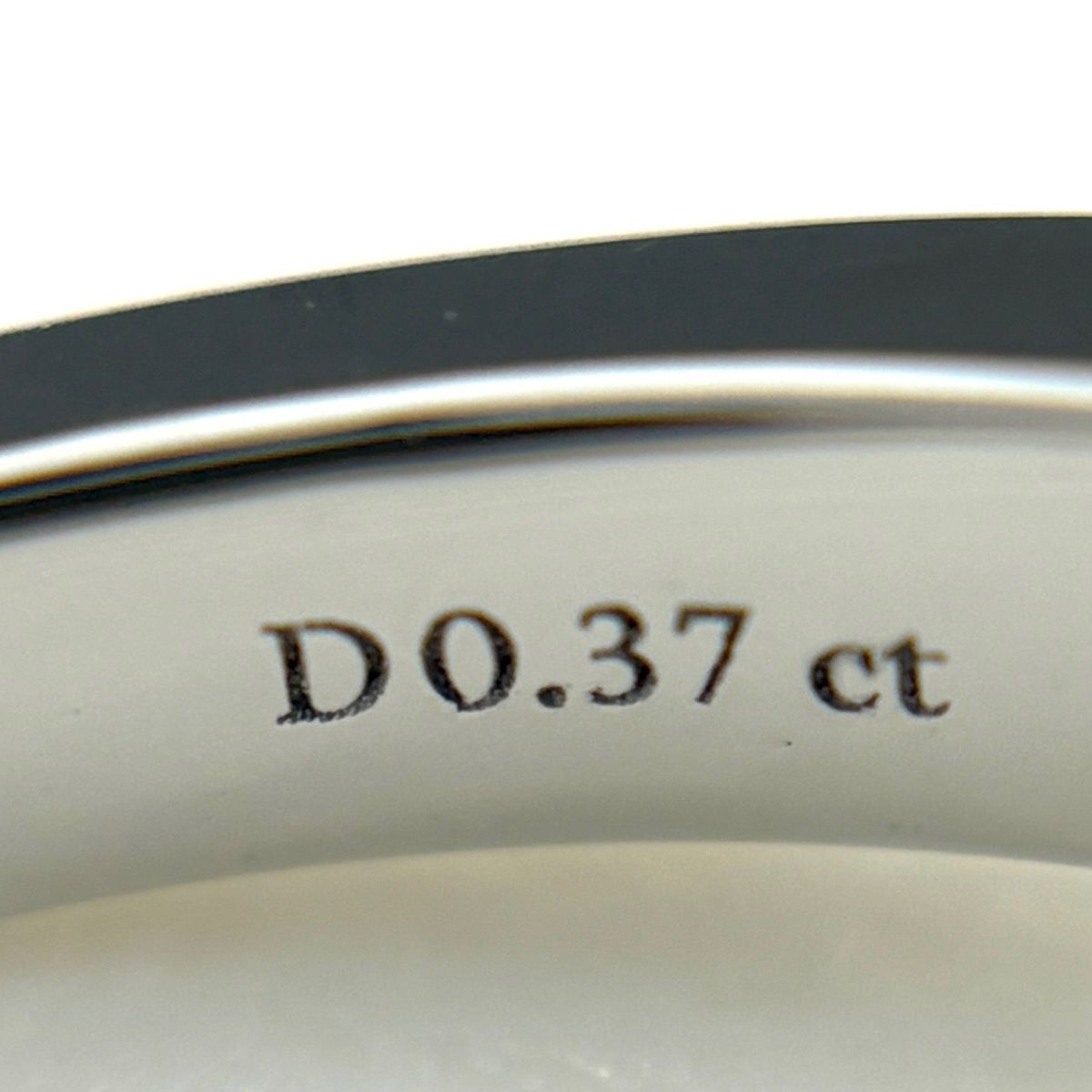 Tiffany & Co Half Circle Diamond Ring Platinum No 11 — view 8
