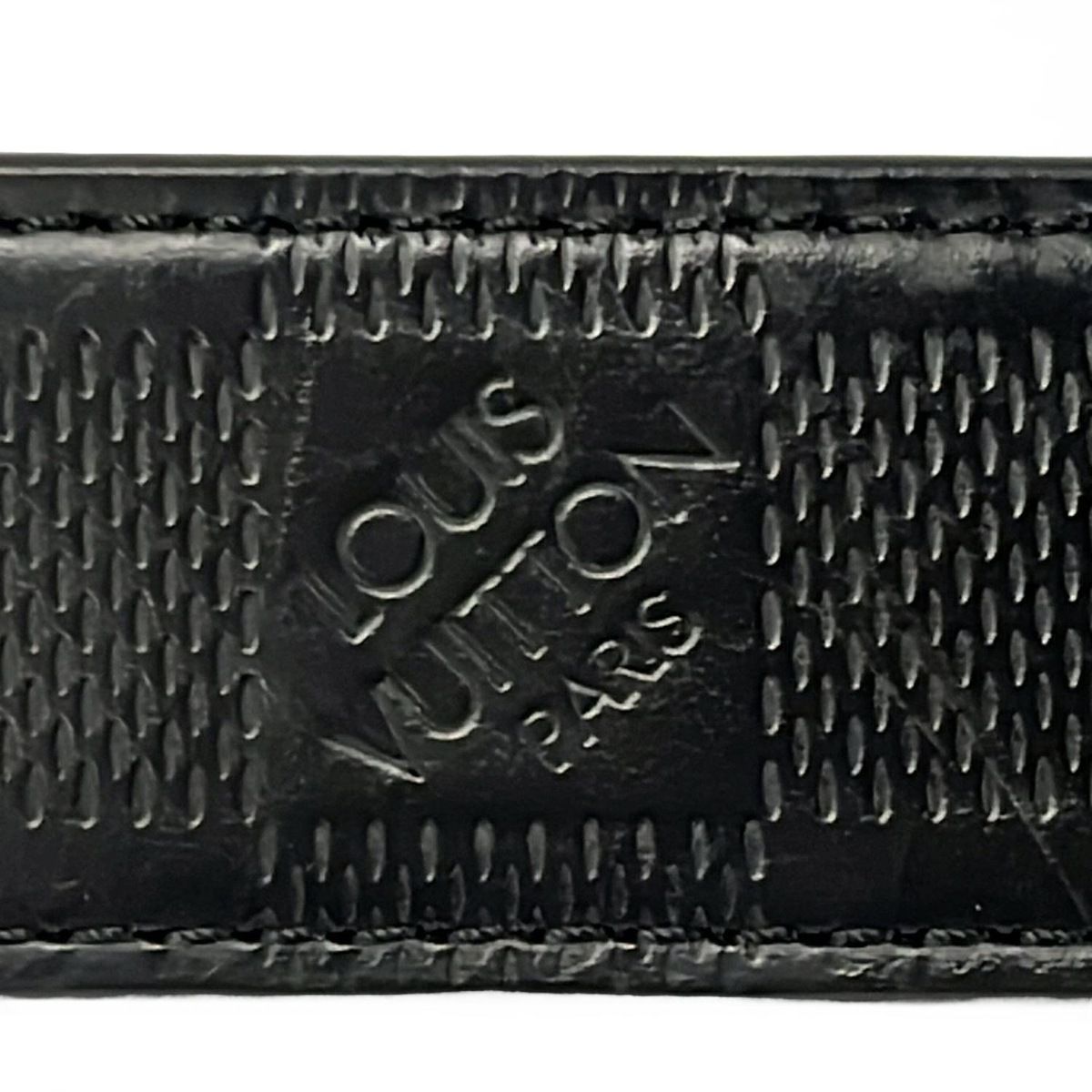 Louis Vuitton Belt Damier Infini Ceinture Boston M9788 Onyx Leather — view 5