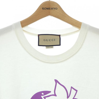 Gucci Strawberry Cotton T-Shirt White — view 5