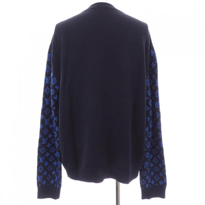 Louis Vuitton Monogram Mixed Cashmere Cru-neck Hon42wr93 Knit — view 2