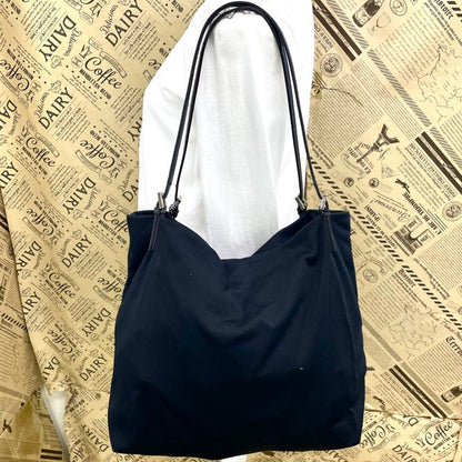 Fendi Tote Black Vertical Business Travel Formal