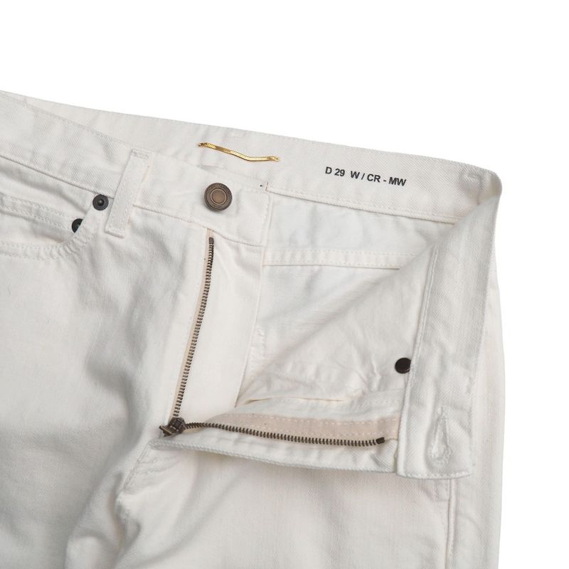 Saint Laurent Paris Denim Pants 24 Cut Off Distressed Tapered