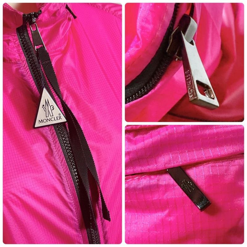 Moncler Groseille Nylon Jacket 4 Pink