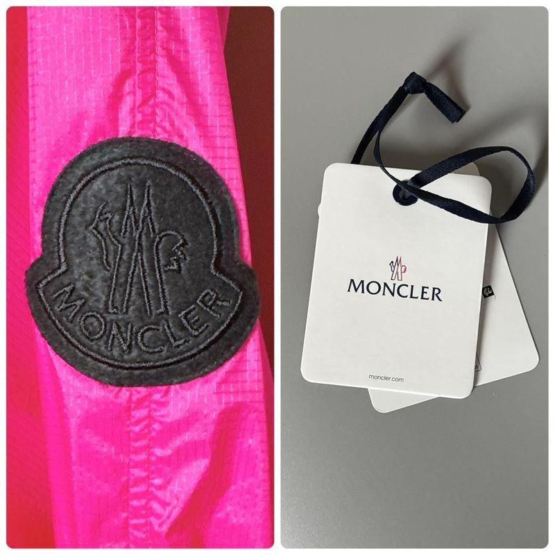 Moncler Groseille Nylon Jacket 4 Pink