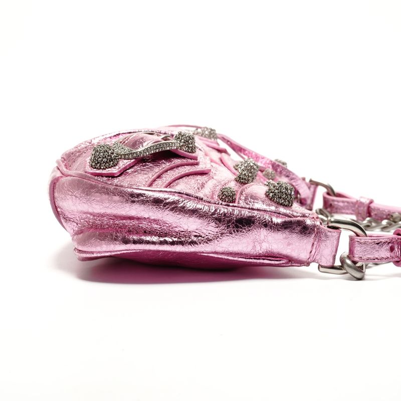 Balenciaga Shoulder Bag Cagole le Mini Metallic