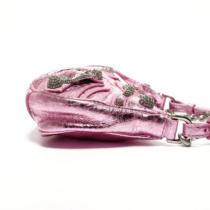 Balenciaga Shoulder Bag Cagole le Mini Metallic