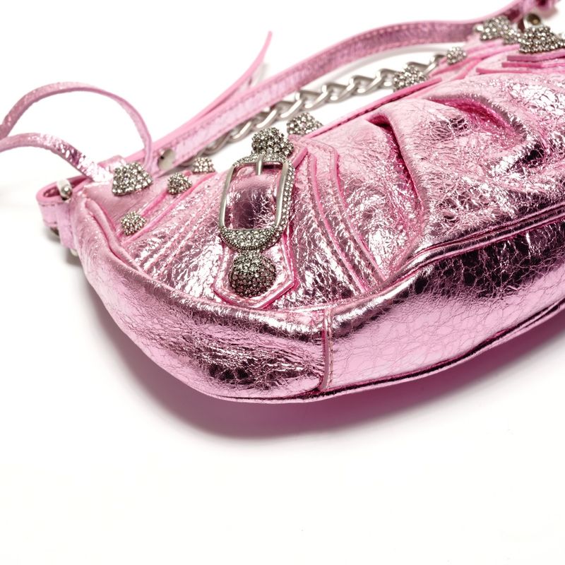Balenciaga Shoulder Bag Cagole le Mini Metallic