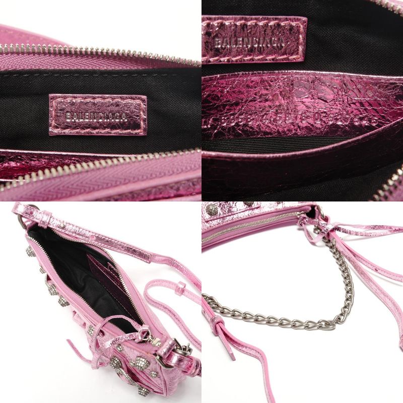 Balenciaga Shoulder Bag Cagole le Mini Metallic