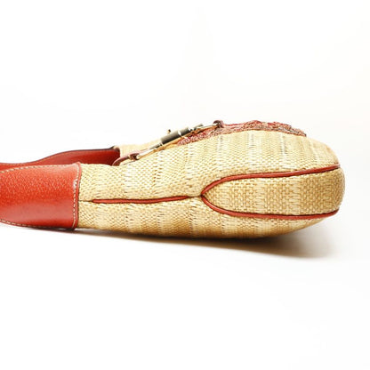 Gucci Shoulder Bag Jackie Straw Raffia