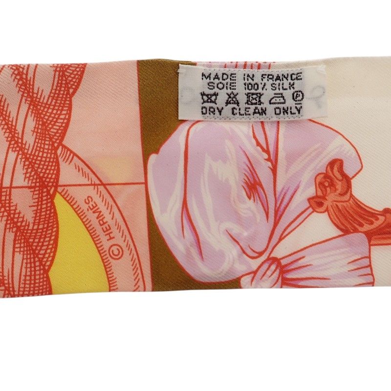 Hermes Cavalleria D Etriers Knight's Armor Scarf Silk Multi — view 6