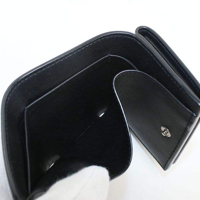Saint Laurent Trifold Wallet Patent Leather — view 4