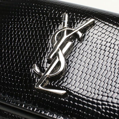 Saint Laurent Trifold Wallet Patent Leather — view 5
