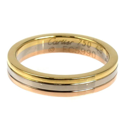 Cartier 18K Yellow Gold PG WG Vendome Ring 49 — view 4