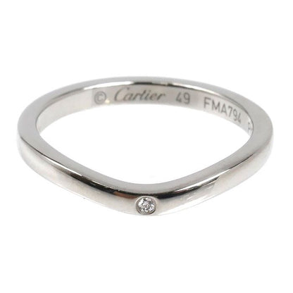 Cartier Ballerina Curve Wedding Diamond Ring — view 4