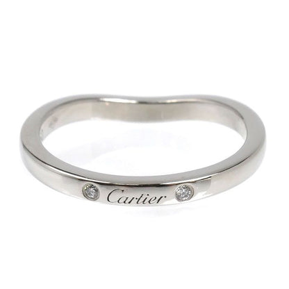 Cartier Ballerina Curve Wedding Diamond Ring — view 5