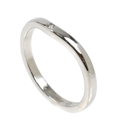 Cartier Ballerina Curve Wedding Diamond Ring — view 2