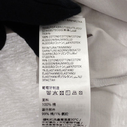 Balenciaga Wfp Logo T-Shirt XS Short Sleeve Cotton Gray — view 9