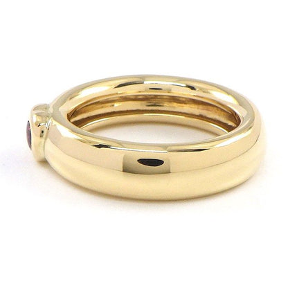 Tiffany & Co Ring Friendship Heart Pink Tourmaline 18K Yellow Gold — view 2