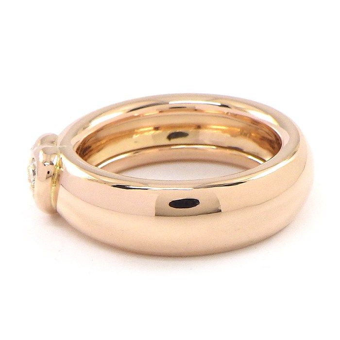 Tiffany & Co Ring Friendship Heart Point Diamond 18K Pink Gold — view 2