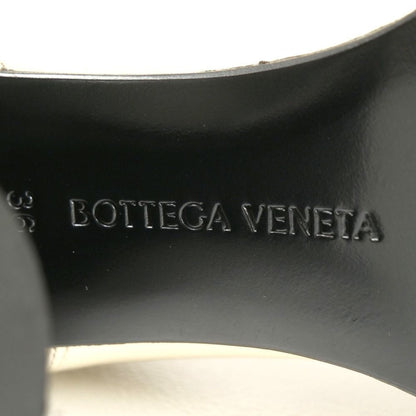 Bottega Veneta Boots Side Gore Chelsea High Heel Cream Black 36 — view 6