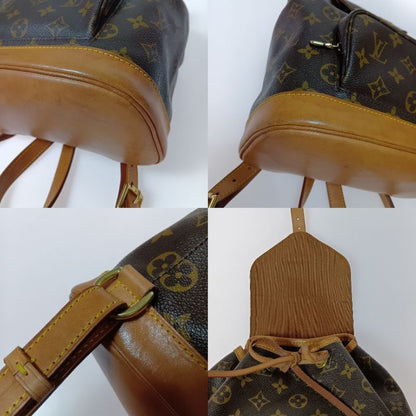 Louis Vuitton Monogram Montsouris Middle Backpack Brown