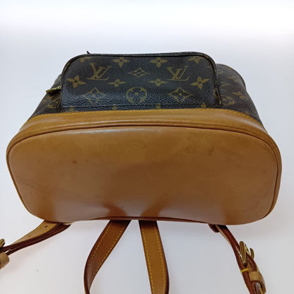 Louis Vuitton Monogram Montsouris Middle Backpack Brown