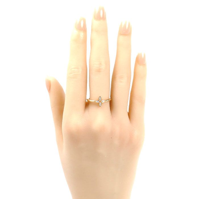 Louis Vuitton 18K Pink Gold Idyll Blossom Ring Diamond — view 7