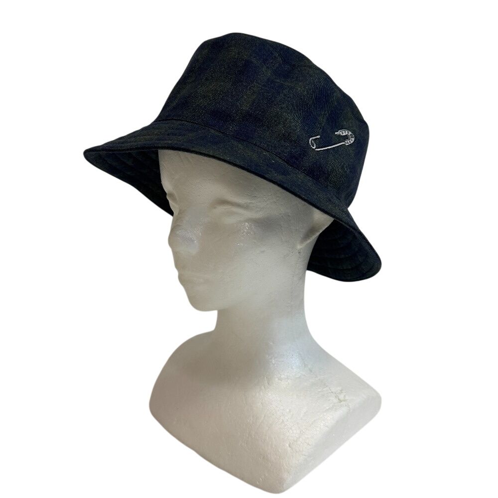 Hermes Bucket Hat Green Navy — view 7