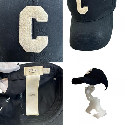 Celine C Logo Initial Base Ball Cap — view 8