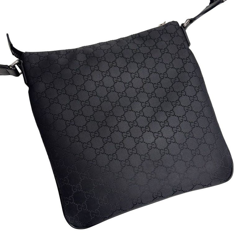 Gucci Shoulder Bag GG Nylon Black